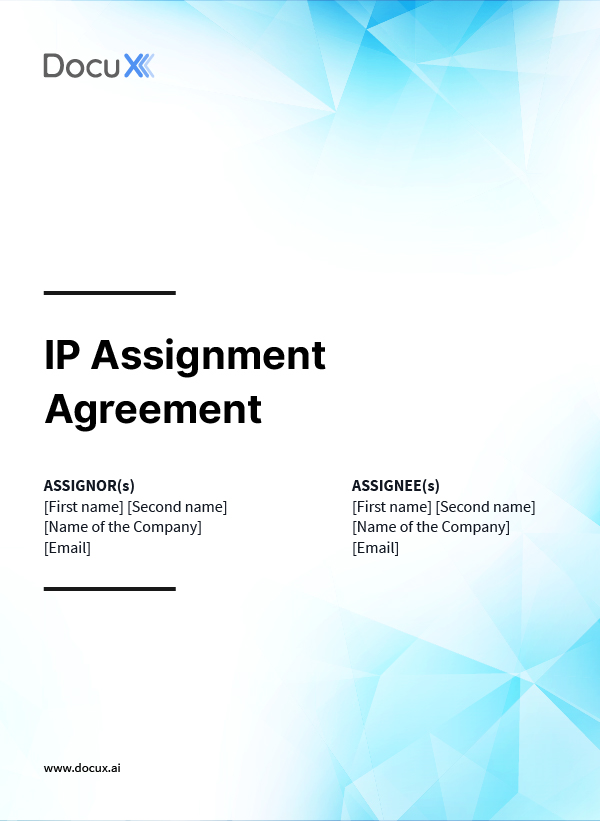 IP Assignment Agreement